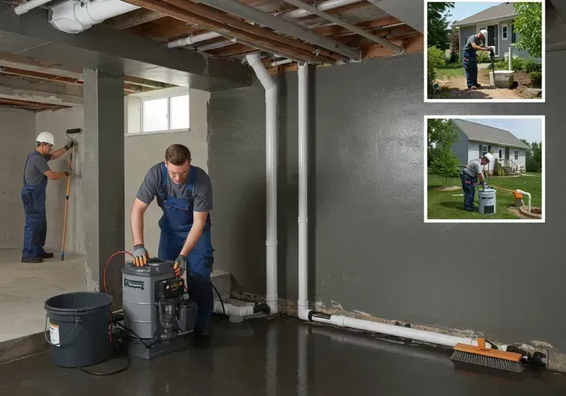 Basement Waterproofing and Flood Prevention process in West Brattleboro, VT